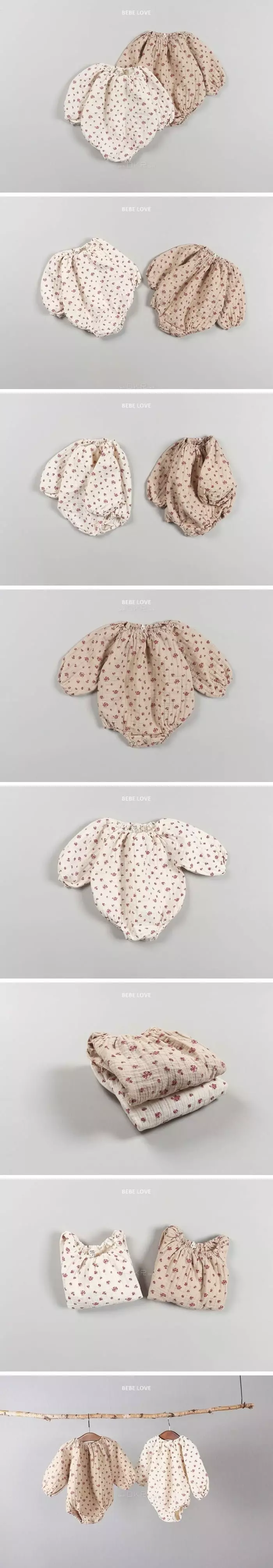 Bebe Love - Korean Baby Fashion - #babyoninstagram - Rose Bodysuit
