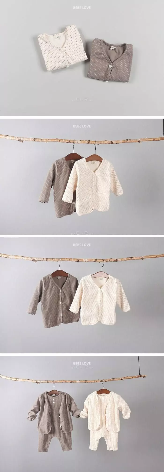 Bebe Love - Korean Baby Fashion - #babyoutfit - Choucream Cardigan
