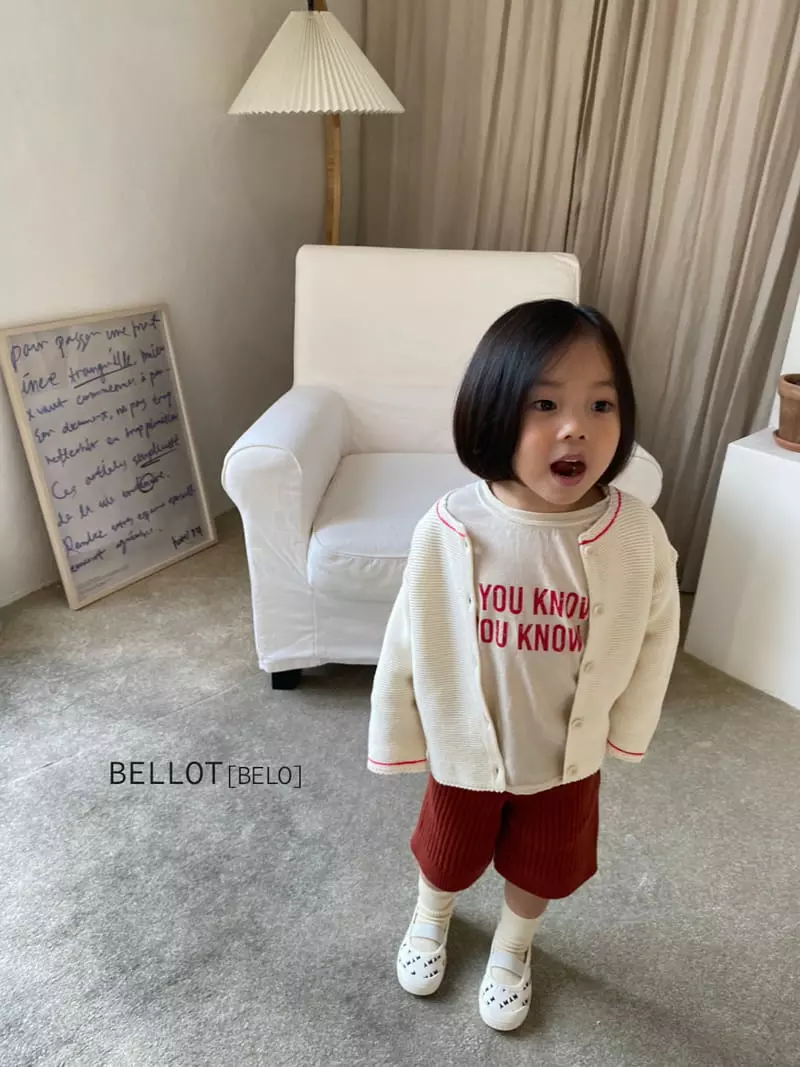 Bellot - Korean Children Fashion - #Kfashion4kids - U Know Tee - 10