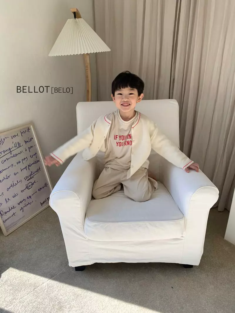 Bellot - Korean Children Fashion - #kidsshorts - Cotton Angdo Cardigan - 3