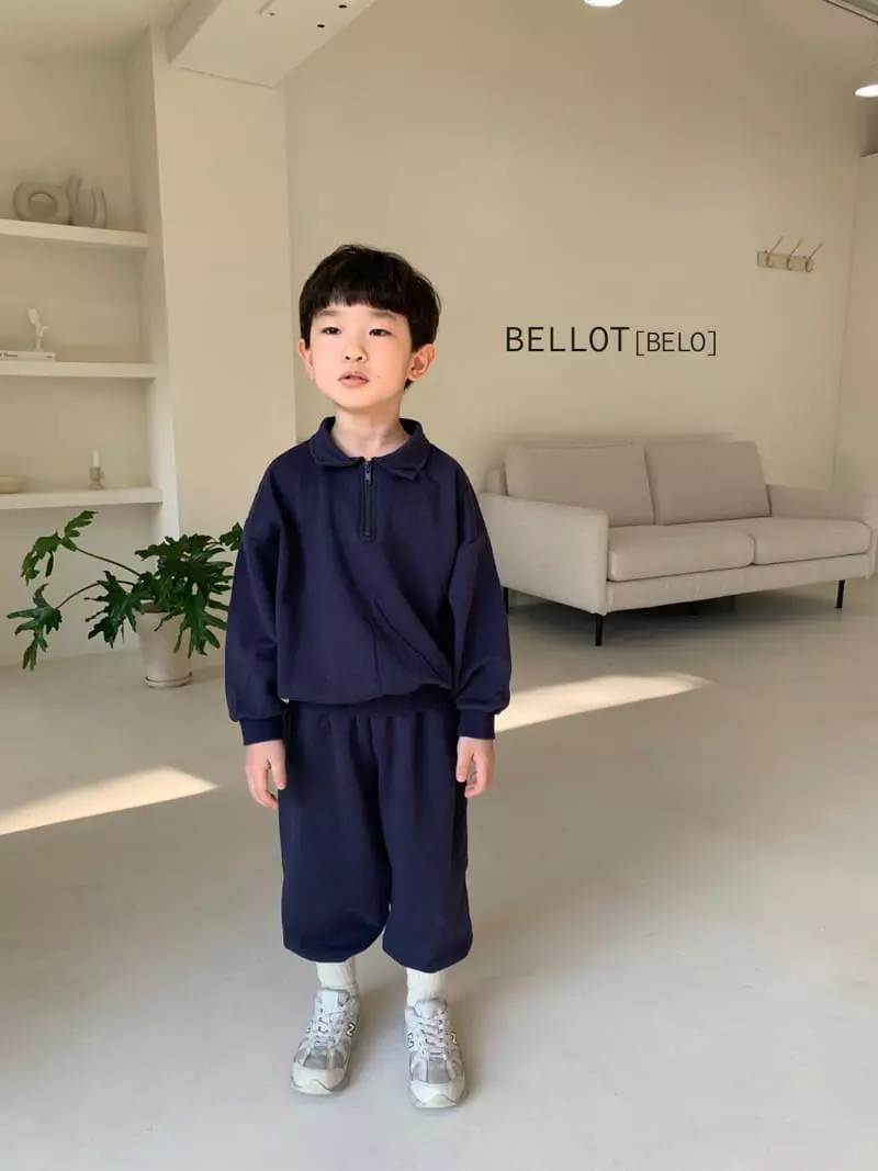 Bellot - Korean Children Fashion - #kidsstore - Codes Collar Tee - 6