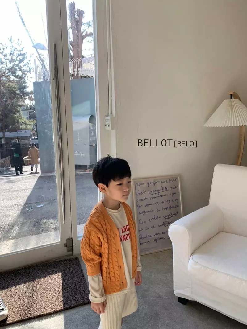 Bellot - Korean Children Fashion - #kidzfashiontrend - Balloon Cardigan - 11