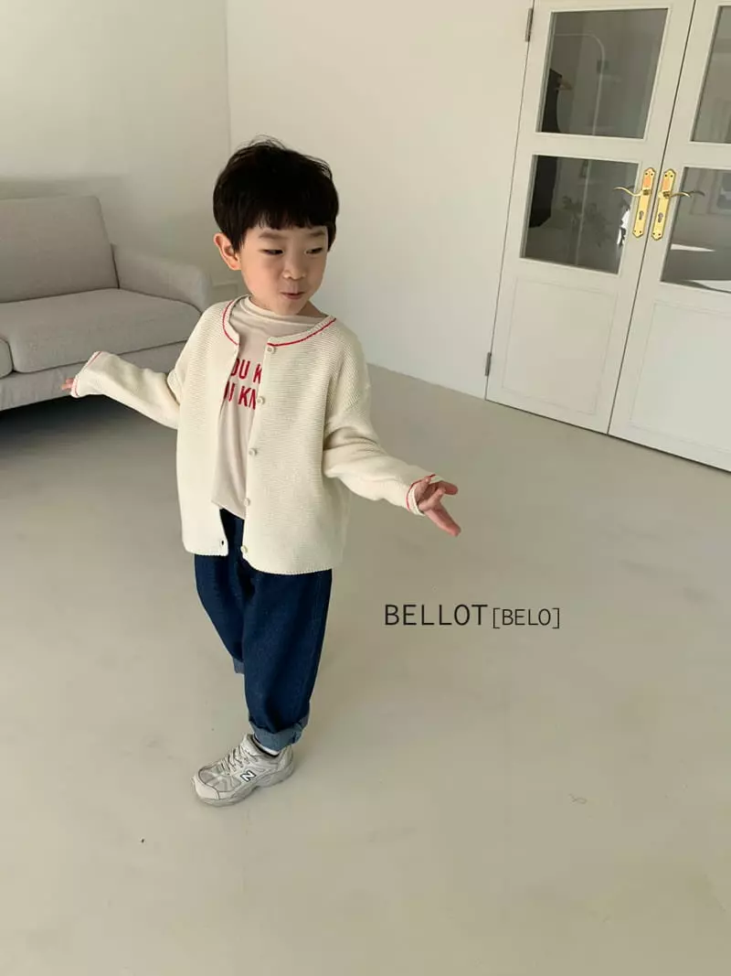 Bellot - Korean Children Fashion - #kidzfashiontrend - Cotton Angdo Cardigan - 5