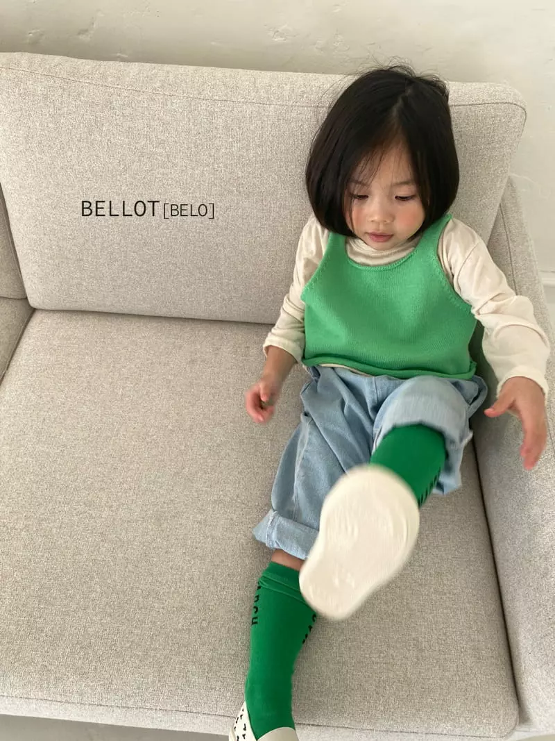Bellot - Korean Children Fashion - #minifashionista - Knit Bustier - 3