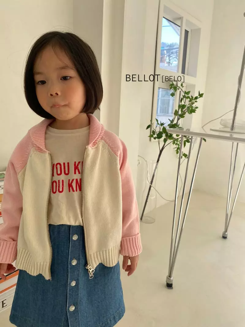 Bellot - Korean Children Fashion - #minifashionista - Denim Skrit - 2