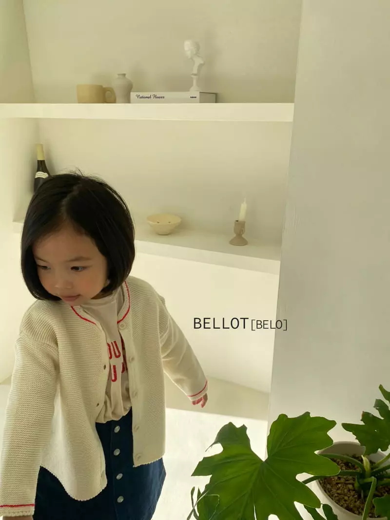 Bellot - Korean Children Fashion - #minifashionista - Cotton Angdo Cardigan - 9