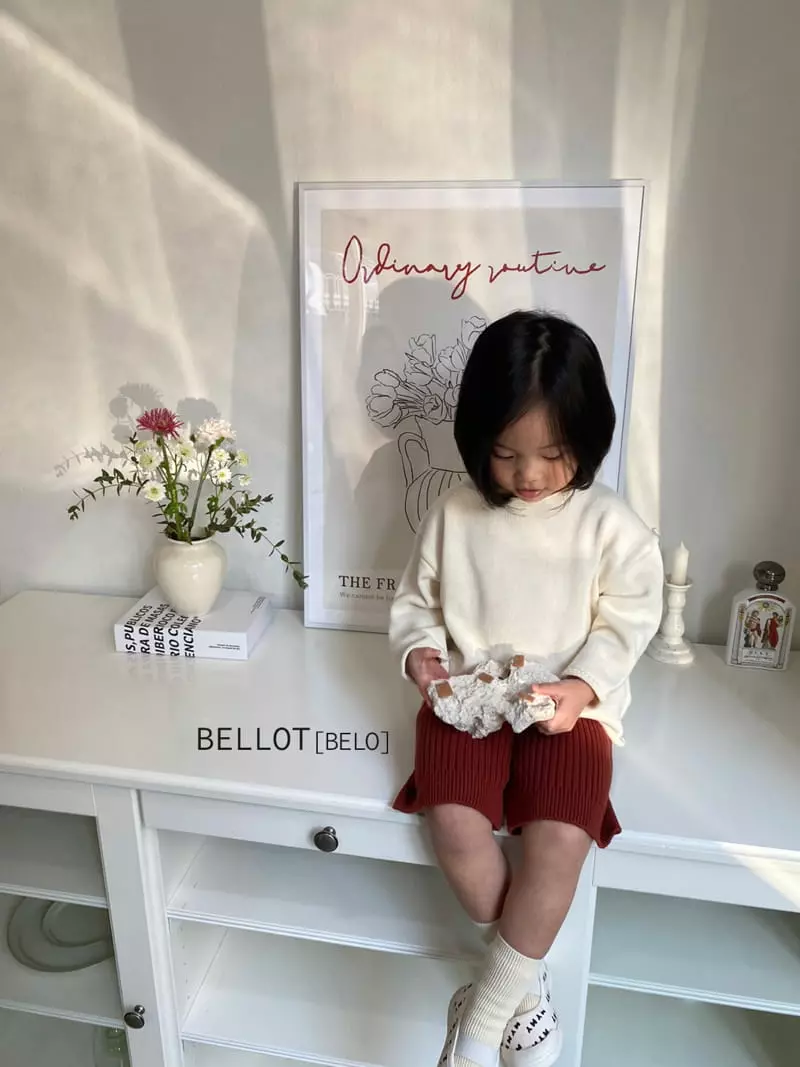 Bellot - Korean Children Fashion - #stylishchildhood - Latte Knit - 5