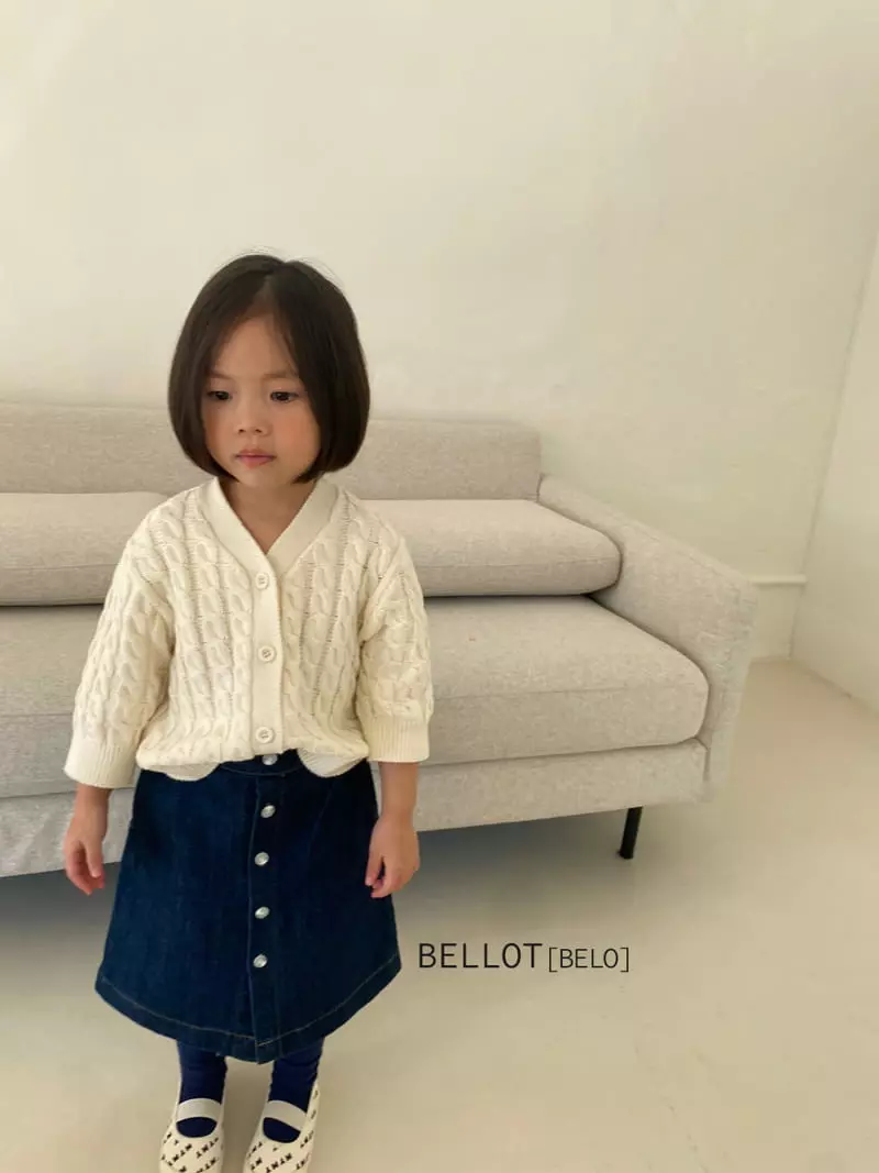 Bellot - Korean Children Fashion - #stylishchildhood - Balloon Cardigan - 3