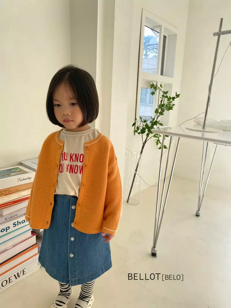 Bellot - Korean Children Fashion - #prettylittlegirls - Denim Skrit - 4