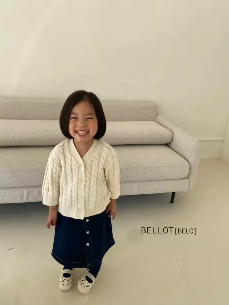 Bellot - Korean Children Fashion - #todddlerfashion - Balloon Cardigan