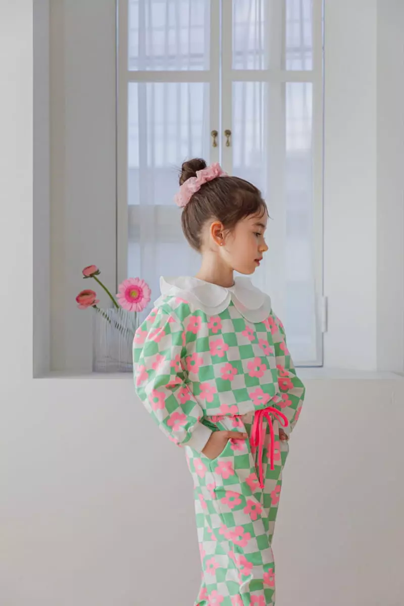 Berry Berry - Korean Children Fashion - #Kfashion4kids - Loem Top Bottom Set - 12