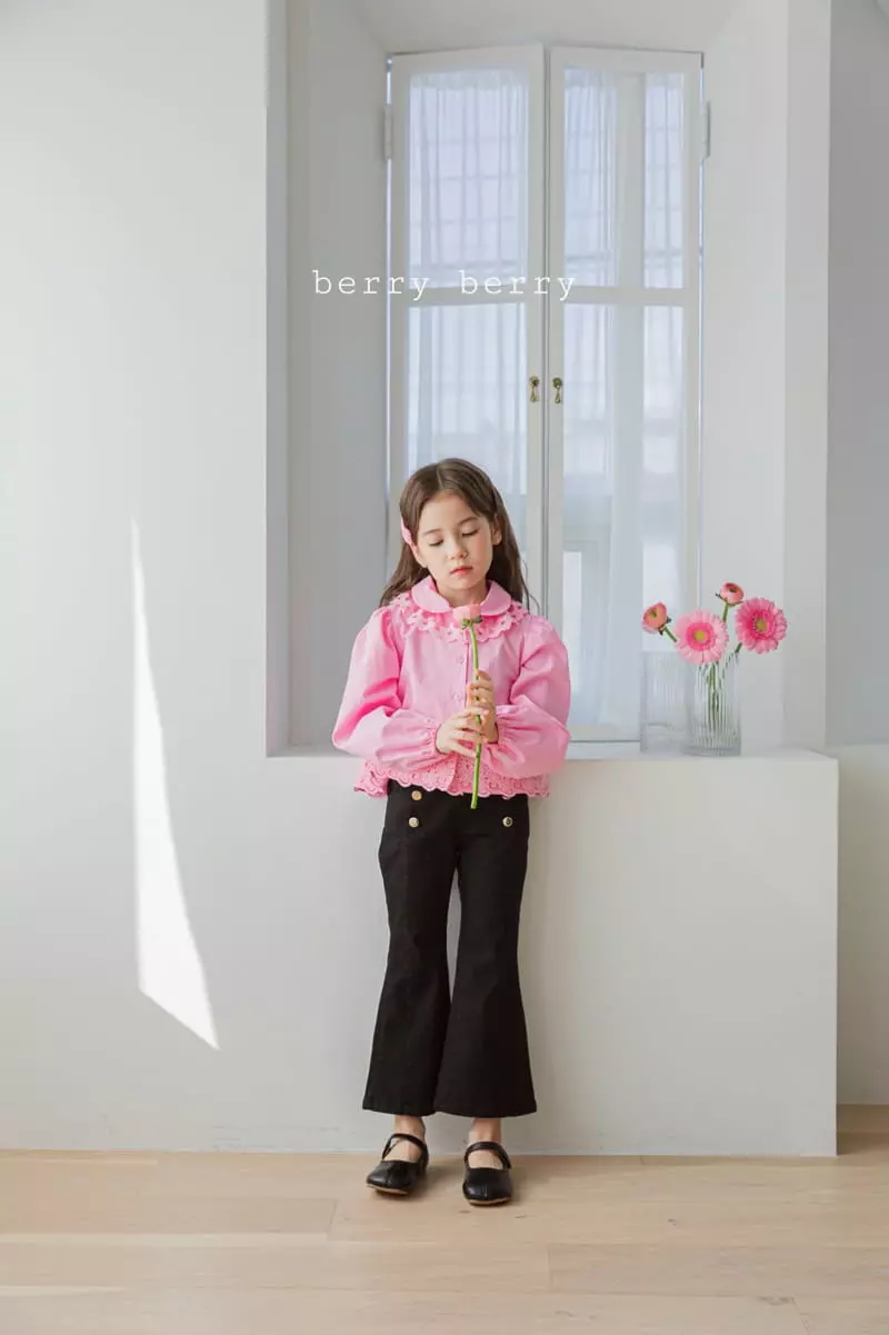 Berry Berry - Korean Children Fashion - #Kfashion4kids - Gold Bootscut - 9