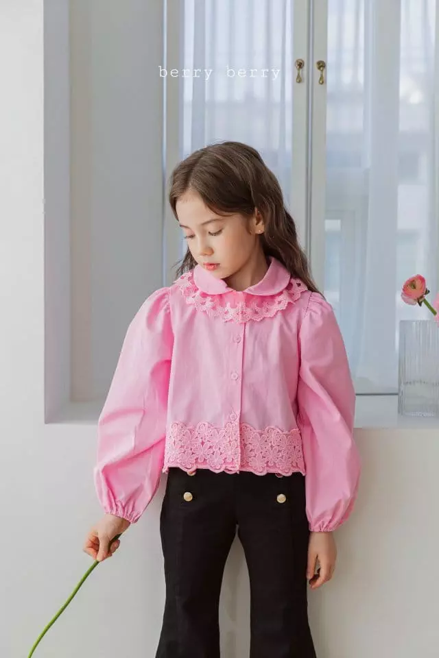 Berry Berry - Korean Children Fashion - #childrensboutique - Spring Blouse - 11