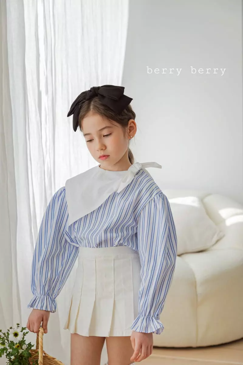 Berry Berry - Korean Children Fashion - #childrensboutique - Marine Blouse