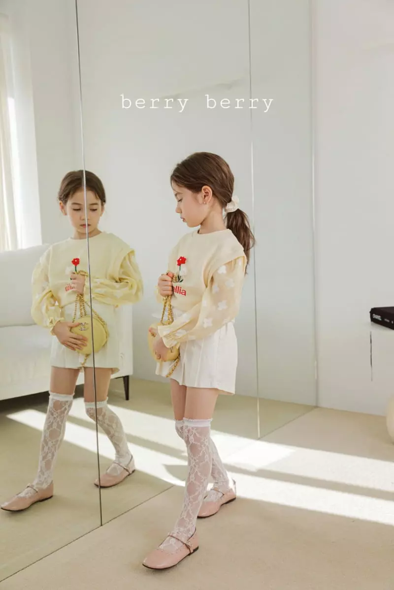 Berry Berry - Korean Children Fashion - #fashionkids - Camellia Tee - 2