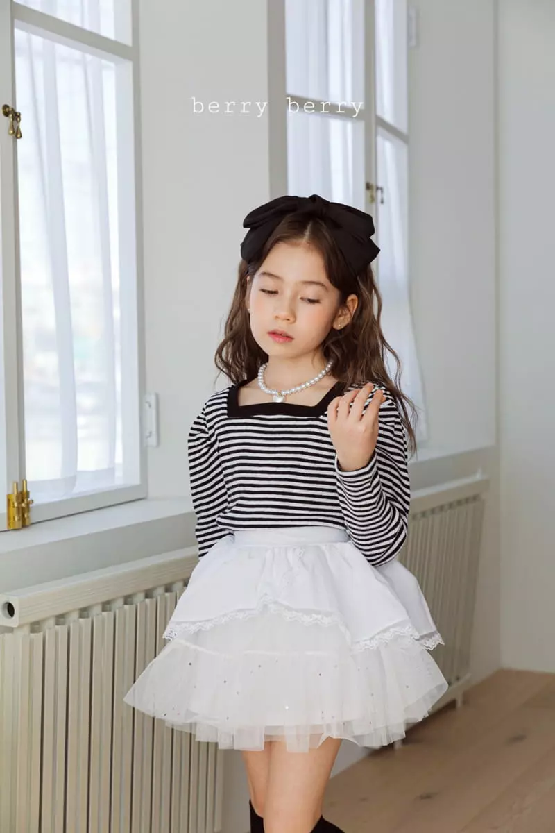 Berry Berry - Korean Children Fashion - #kidsshorts - Rose Skirt - 7