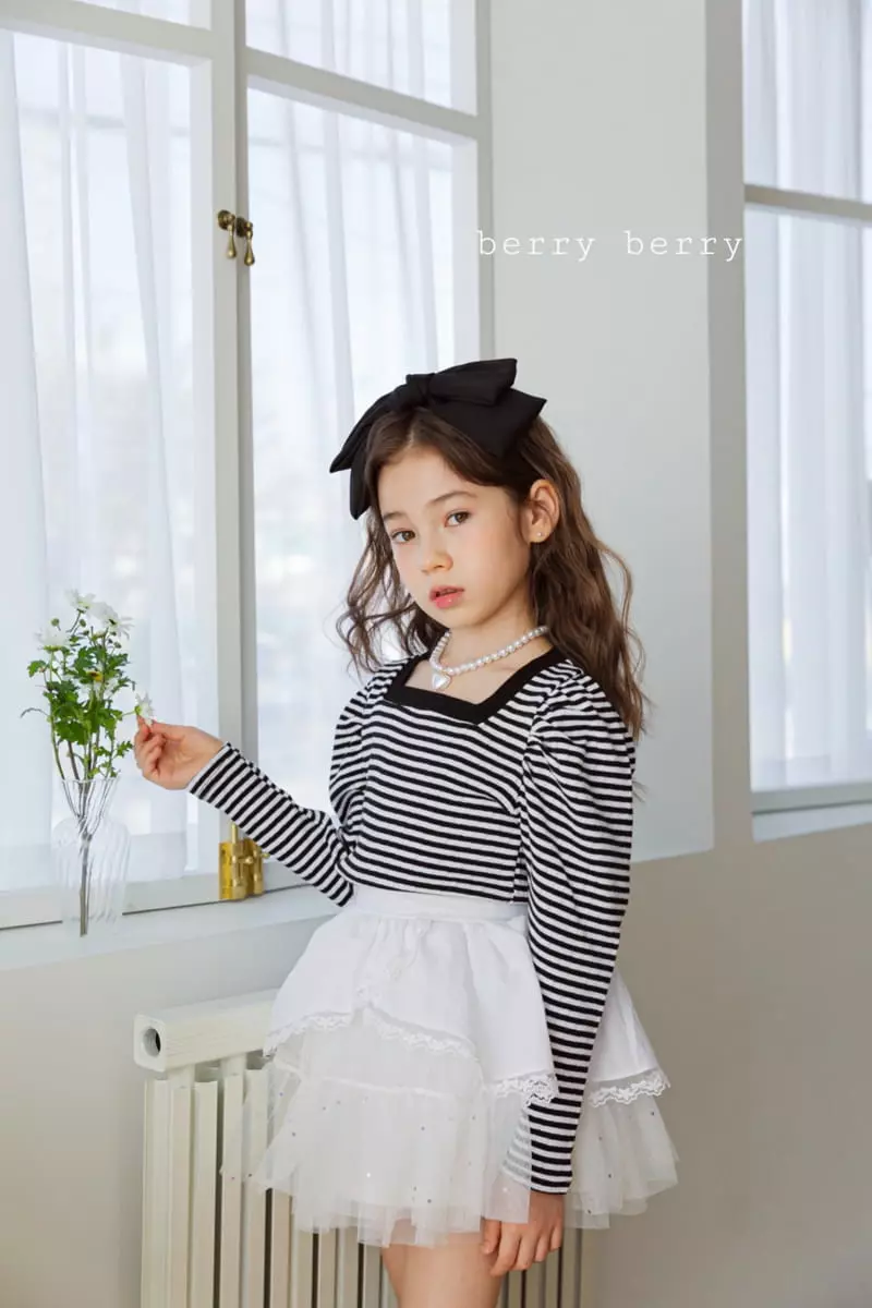 Berry Berry - Korean Children Fashion - #kidzfashiontrend - Rose Skirt - 9