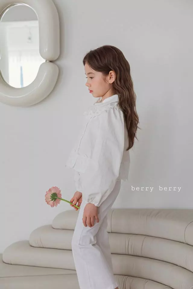 Berry Berry - Korean Children Fashion - #littlefashionista - Spring Blouse - 3
