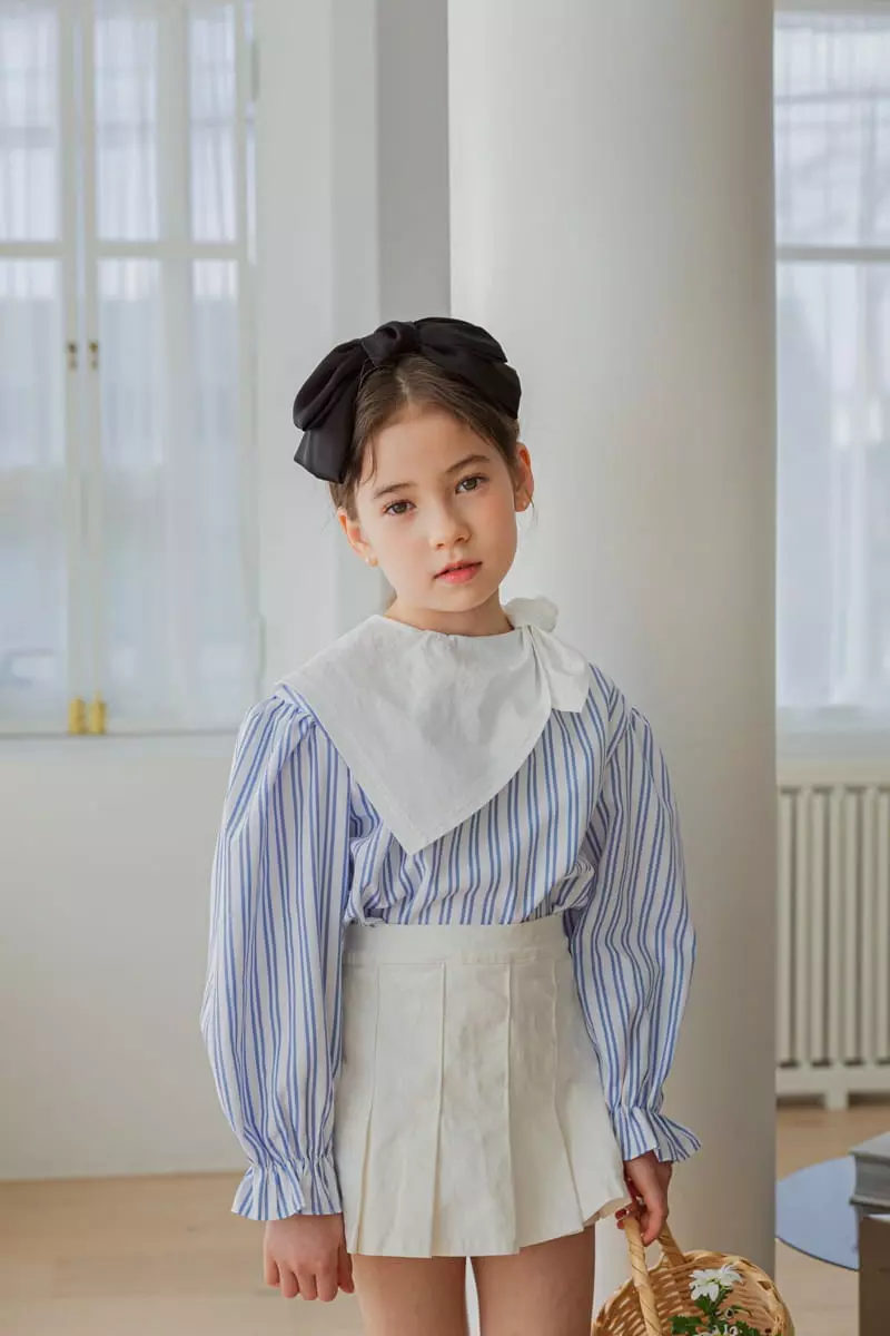 Berry Berry - Korean Children Fashion - #littlefashionista - Marine Blouse - 9