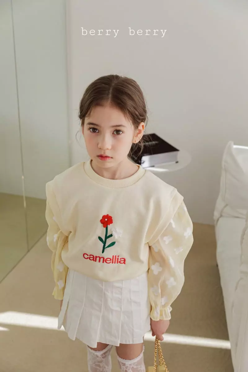 Berry Berry - Korean Children Fashion - #littlefashionista - Camellia Tee - 7