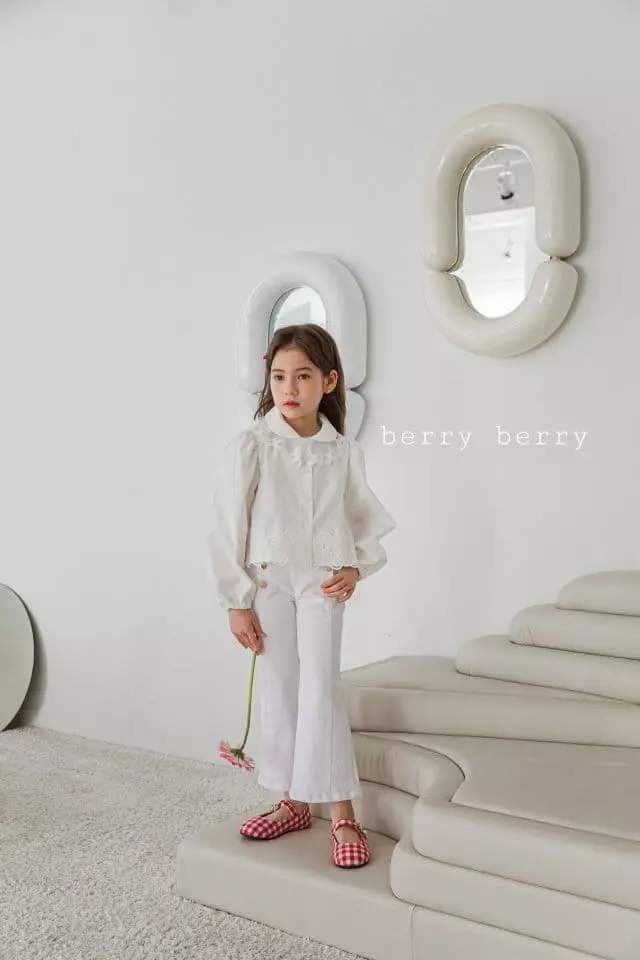 Berry Berry - Korean Children Fashion - #littlefashionista - Spring Blouse - 4