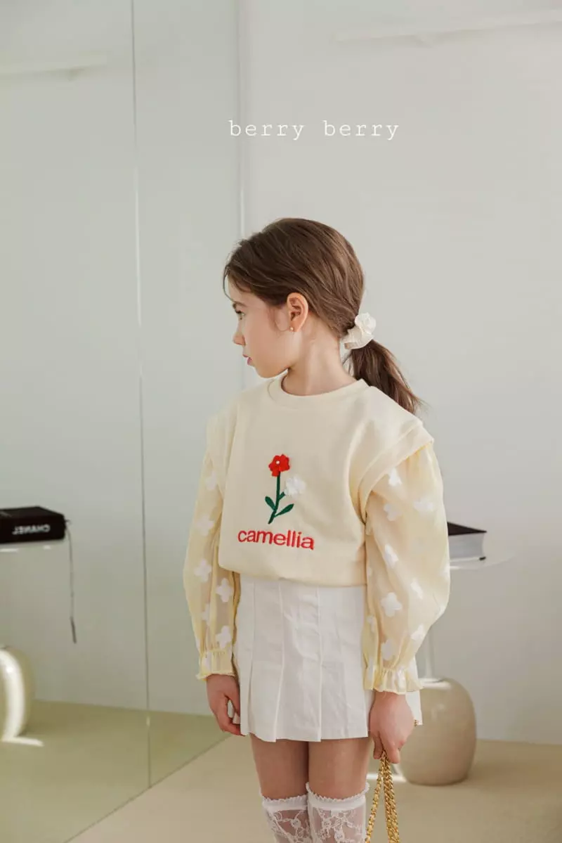 Berry Berry - Korean Children Fashion - #magicofchildhood - Camellia Tee - 8