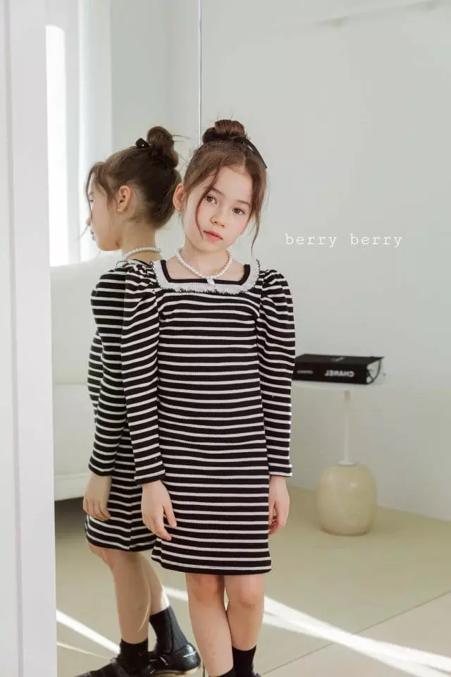 Berry Berry - Korean Children Fashion - #magicofchildhood - Ggu Ggu One-piece - 4
