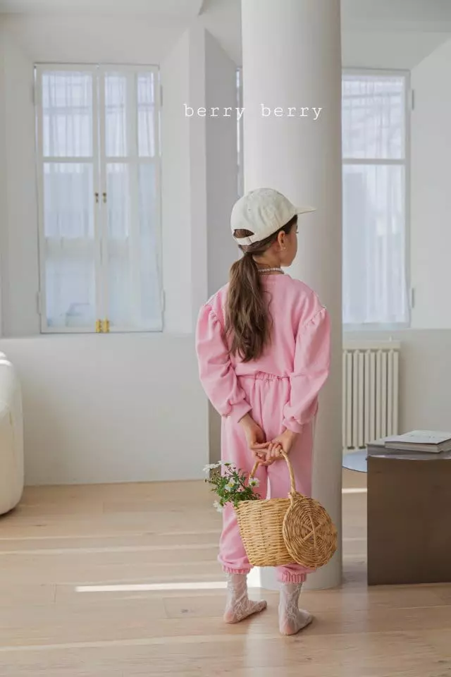 Berry Berry - Korean Children Fashion - #minifashionista - Vely Vely Top Bottom Set - 3