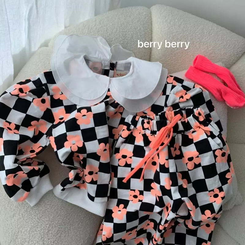 Berry Berry - Korean Children Fashion - #minifashionista - Loem Top Bottom Set