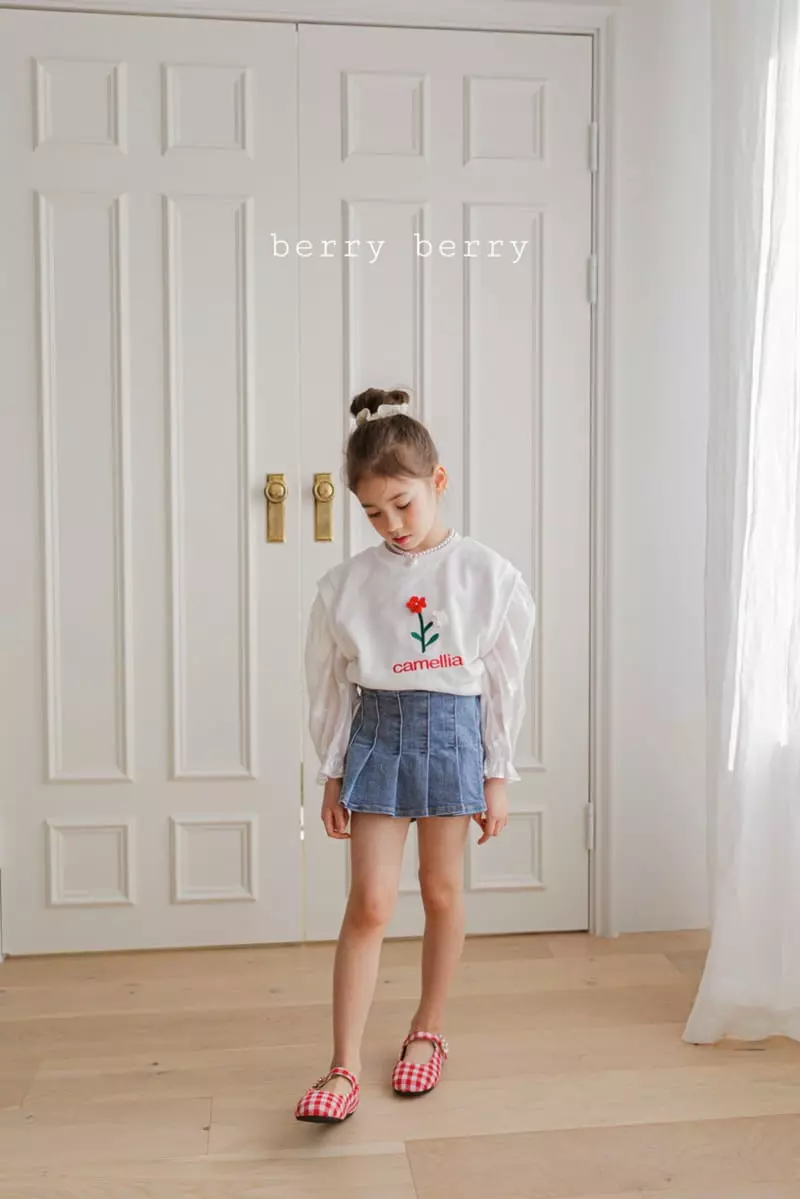 Berry Berry - Korean Children Fashion - #prettylittlegirls - Camellia Tee - 10