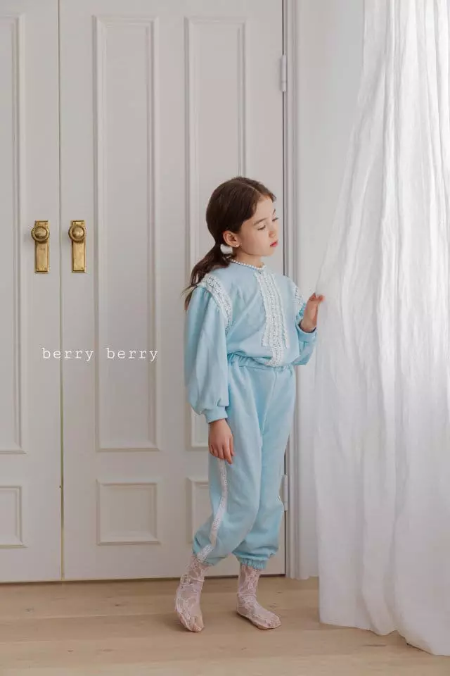 Berry Berry - Korean Children Fashion - #todddlerfashion - Vely Vely Top Bottom Set - 5