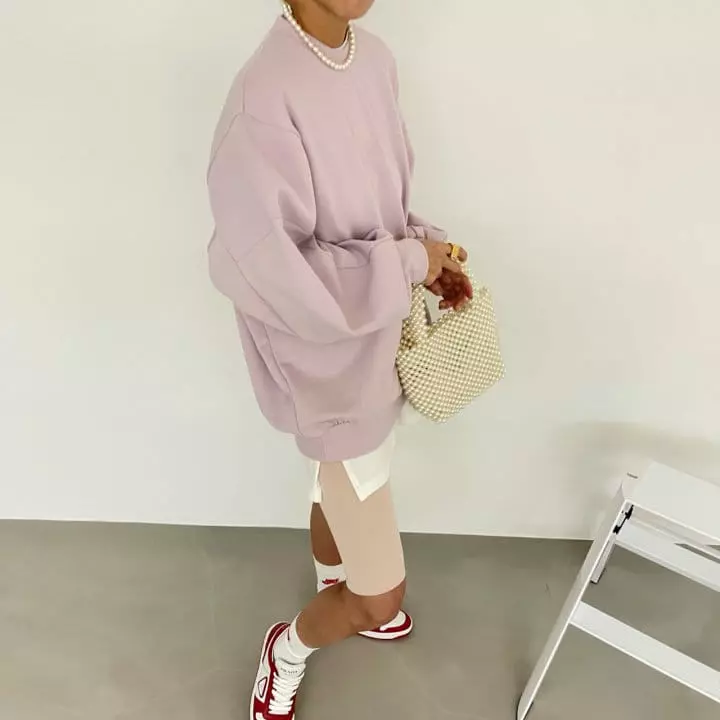 Black Fuchsia - Korean Women Fashion - #thatsdarling - Point Open Sweatshirt - 4