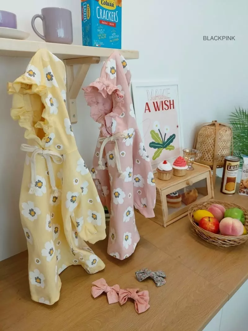 Black Pink - Korean Children Fashion - #Kfashion4kids - Blossom Hoody
