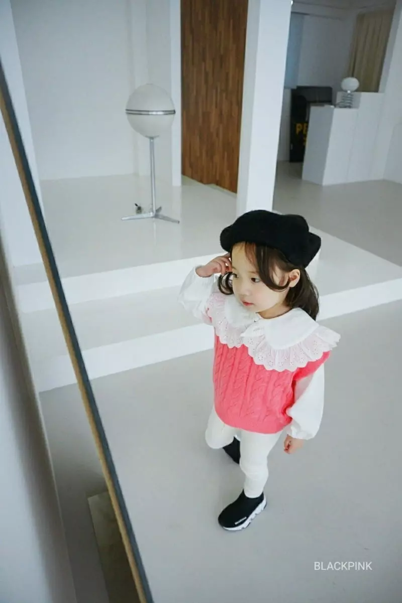 Black Pink - Korean Children Fashion - #Kfashion4kids - Leo School Vest - 10