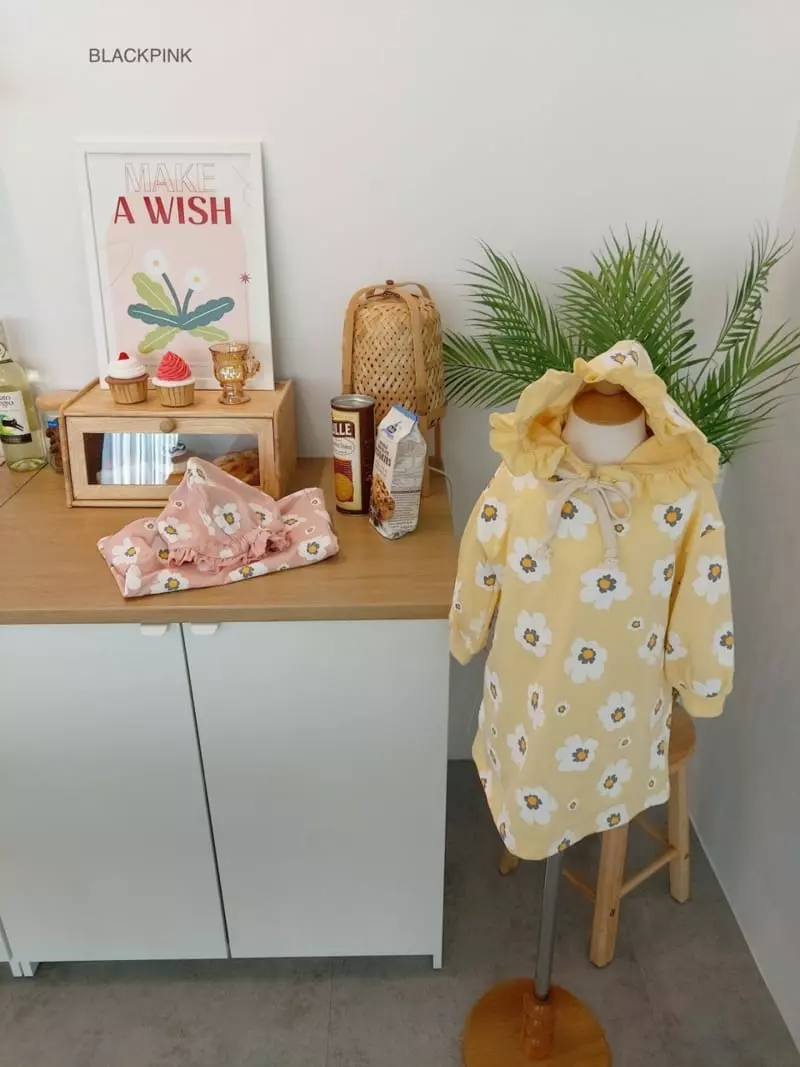Black Pink - Korean Children Fashion - #childrensboutique - Blossom Hoody - 10