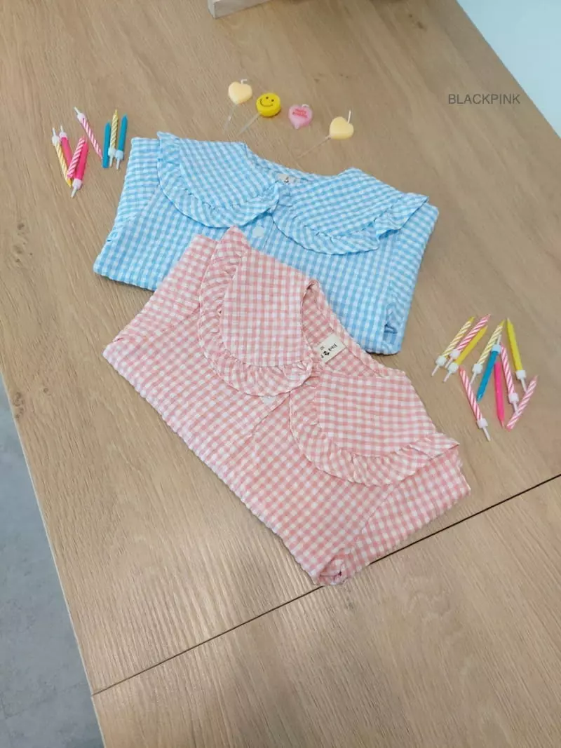 Black Pink - Korean Children Fashion - #childofig - Rolly Blouse - 4