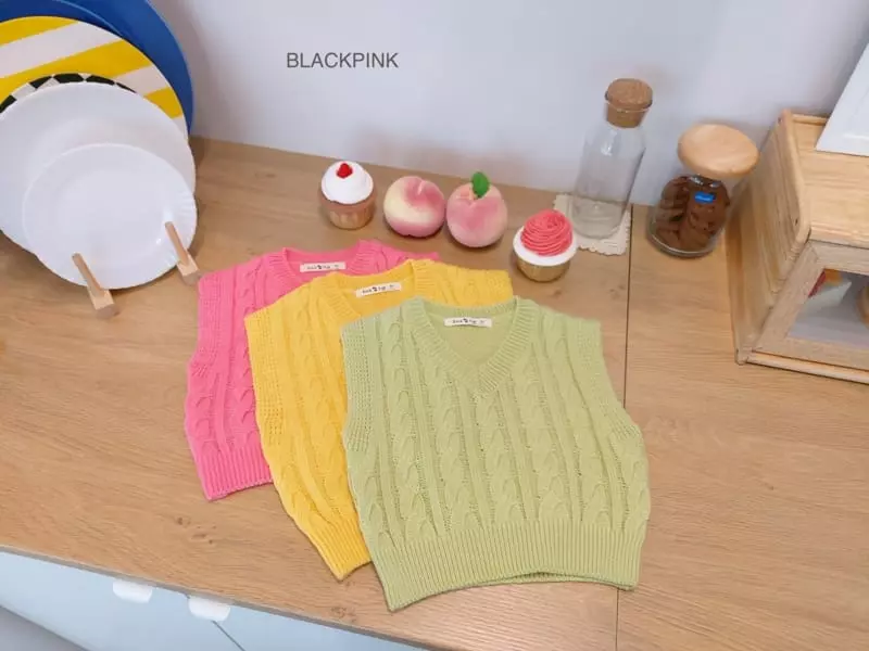 Black Pink - Korean Children Fashion - #discoveringself - Leo School Vest - 5