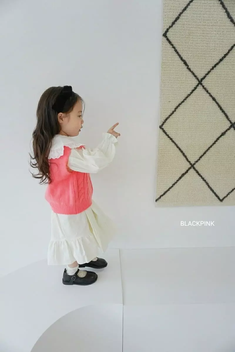 Black Pink - Korean Children Fashion - #kidsshorts - Leo School Vest - 7