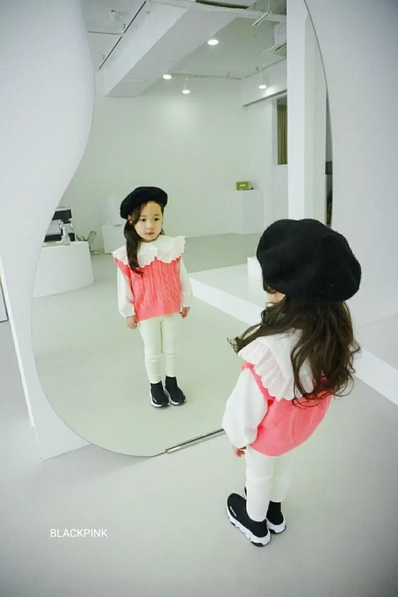 Black Pink - Korean Children Fashion - #littlefashionista - Leo School Vest - 11