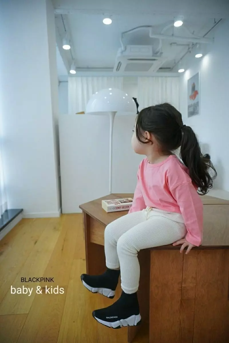 Black Pink - Korean Children Fashion - #magicofchildhood - Basic Single Tee - 10
