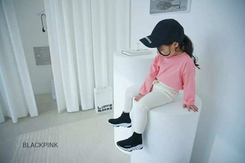Black Pink - Korean Children Fashion - #minifashionista - Basic Single Tee - 11