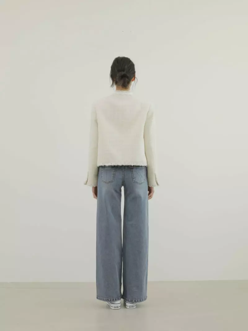 Blanc - Korean Women Fashion - #momslook - Jennie Jacket
