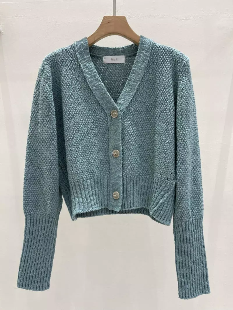Blanc - Korean Women Fashion - #momslook - Saints Cardigan