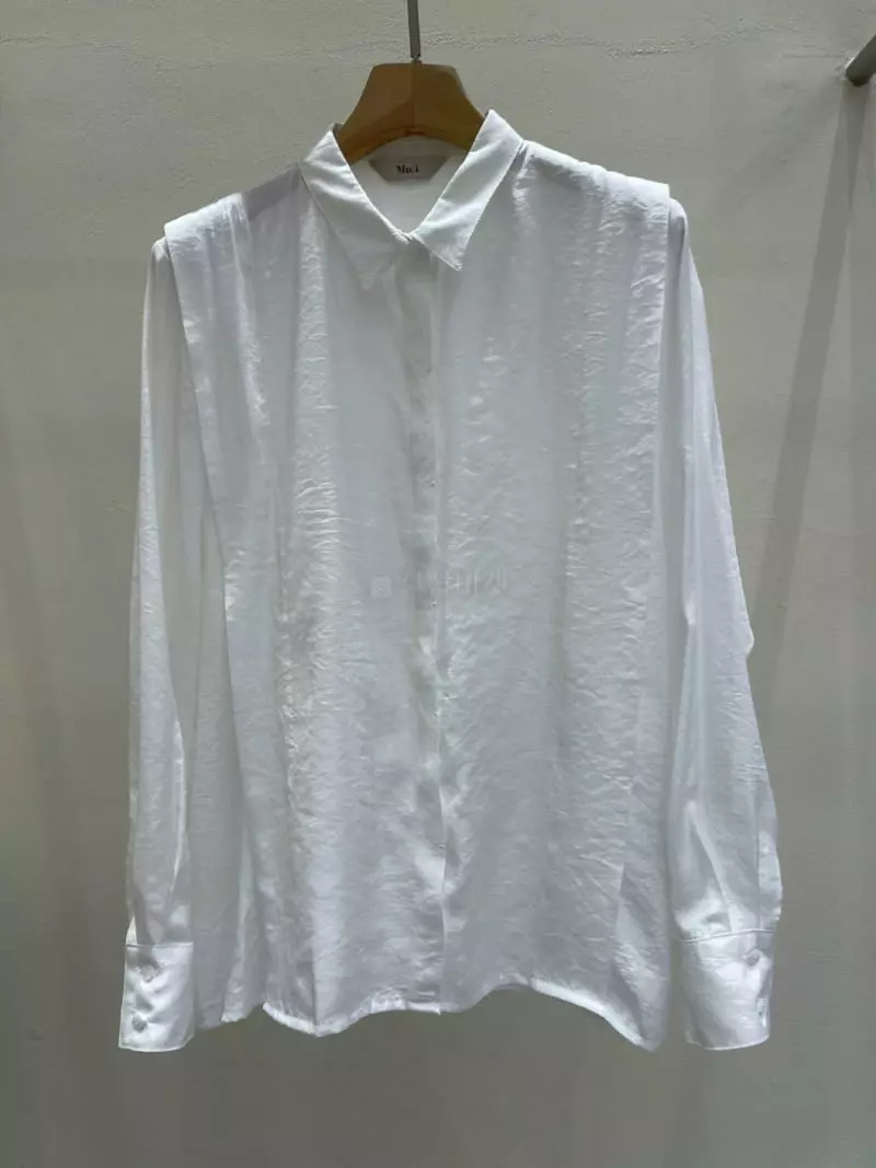 Blanc - Korean Women Fashion - #momslook - Wing Shirt