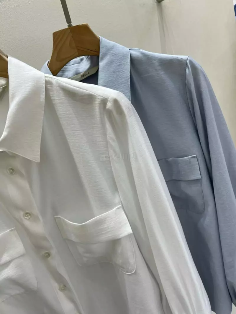 Blanc - Korean Women Fashion - #thelittlethings - From Shirt - 4