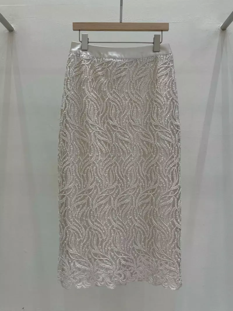 Blanc - Korean Women Fashion - #momslook - Lace Skirt - 2