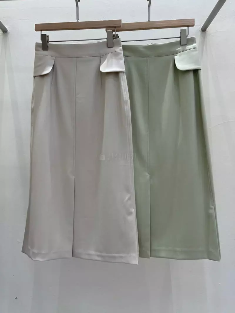 Blanc - Korean Women Fashion - #momslook - Open Skirt