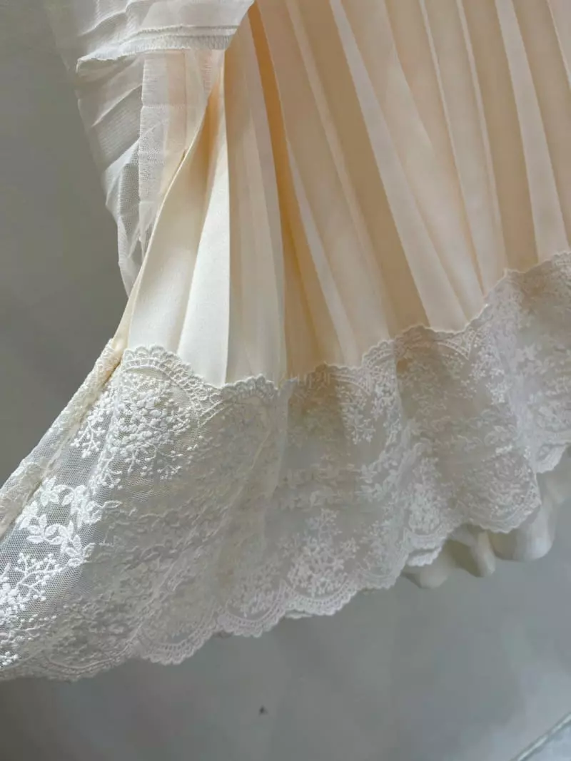 Blanc - Korean Women Fashion - #thelittlethings - Mesh Skirt - 4