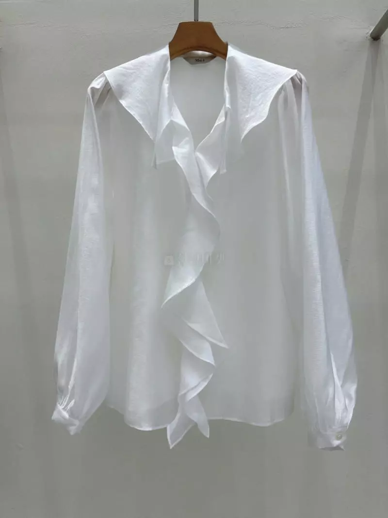 Blanc - Korean Women Fashion - #pursuepretty - Rose Blouse