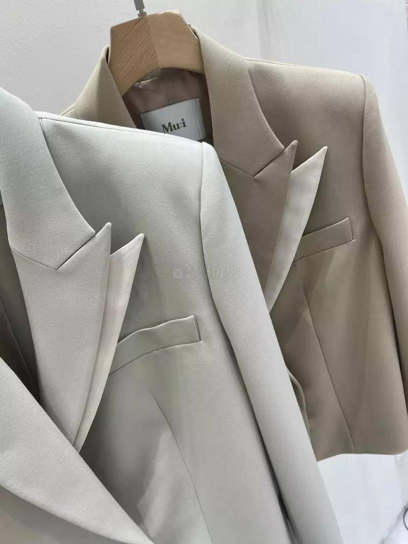 Blanc - Korean Women Fashion - #romanticstyle - Shamon Jacket